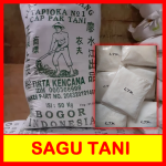 tepung tapioka cap pak tani, sagu tani liauw tjoei kang, tepung sagu 1kg repack, sagu tani asli bogor, tepung pempek, sagu untuk cireng, tepung tekwan, tepung siomay, sagu tani putih bersih, supplier tepung tapioka bandung, sagu tani cap pak tani repack 1kg